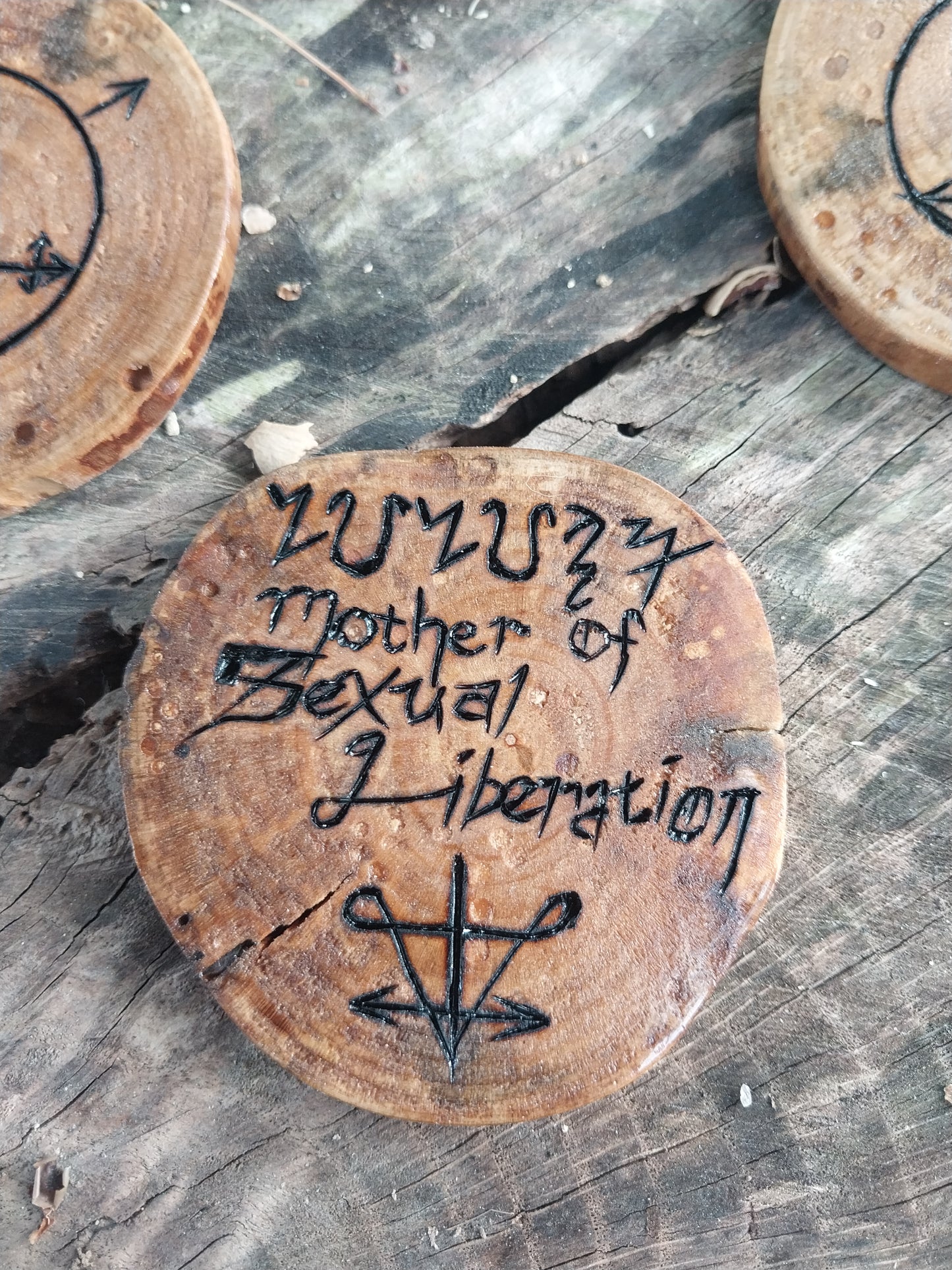 Lilith, Mother of Sexual Liberation Coaster set