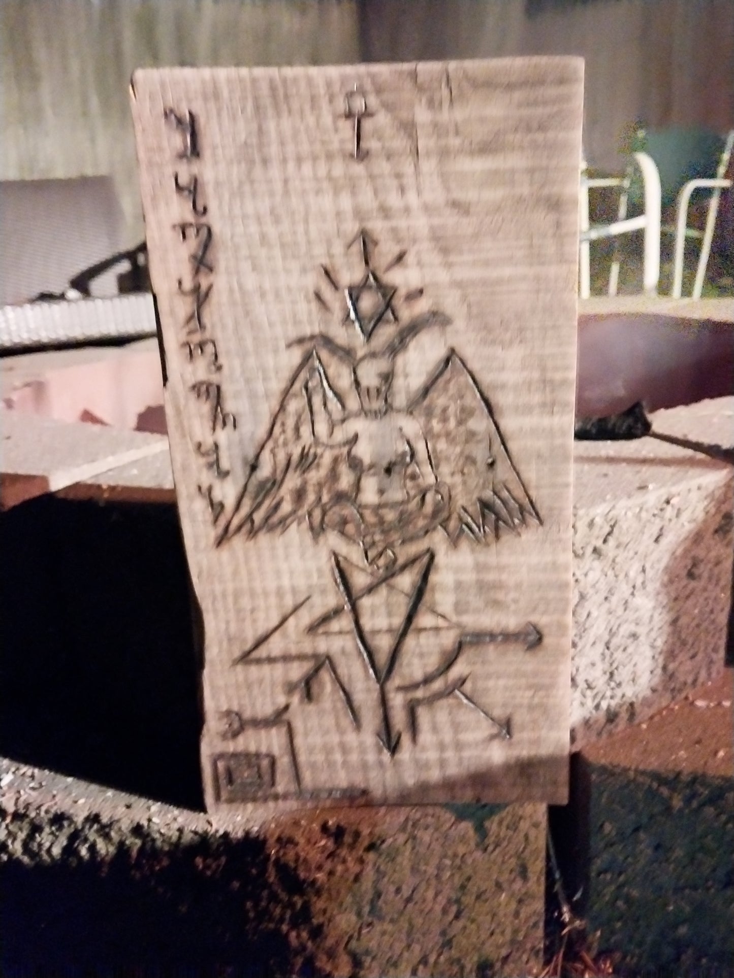 Baphomet Plaque