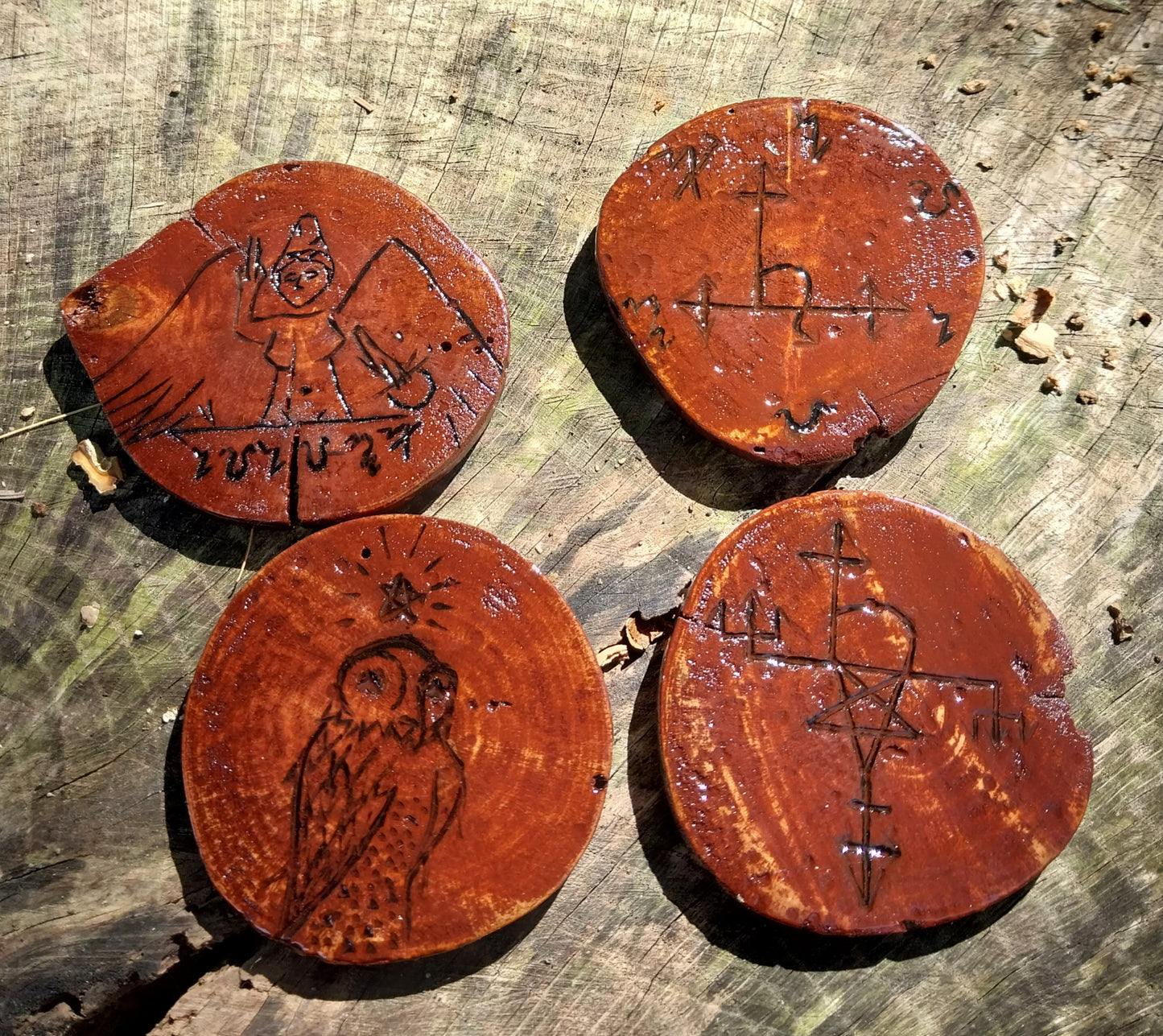 Lilith, Mother of Lilitu Coaster set