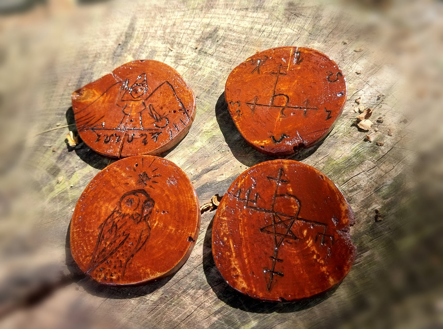 Lilith, Mother of Lilitu Coaster set