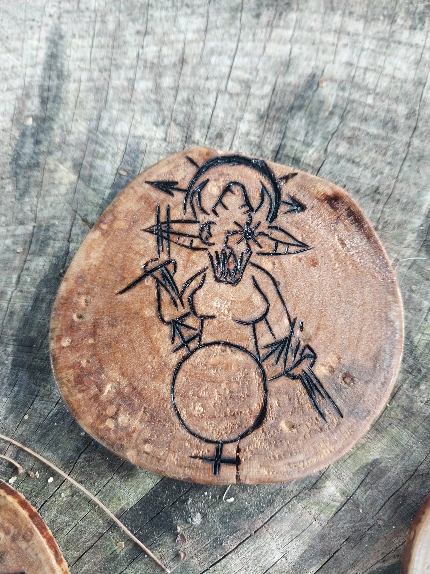 Lilith, Mother of Sexual Liberation Coaster set